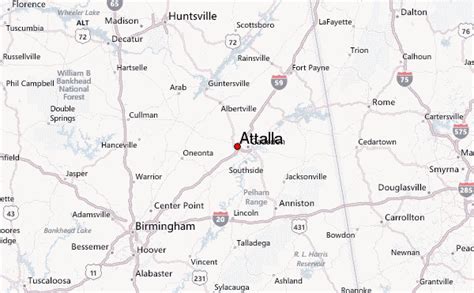 map of attalla alabama